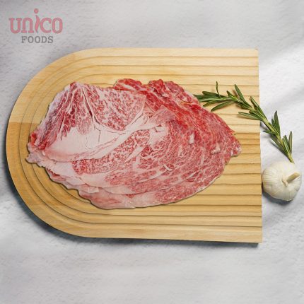 [UNICOFOODS] A5 Kagoshima Ribeye Shabu Shabu (200gm/pkt) | 鹿儿岛A5和牛肋眼涮涮锅