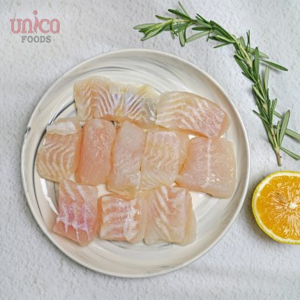 Fish - Sutchi Cube 多哩鱼切粒 (25-35gm) 6kg