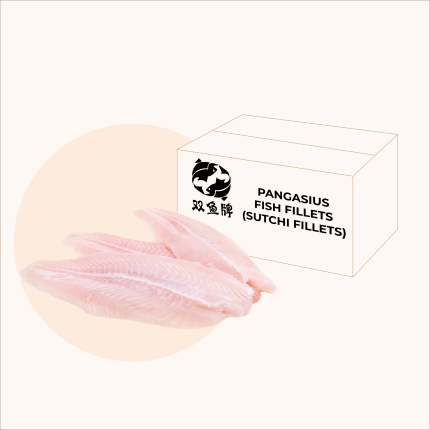 Fish Sutchi Fillet 多哩鱼 (400-600gm) 6kg