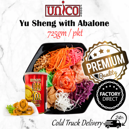 Premium Norway Salmon Yu Sheng + Abalone (725gm/pkt) | 鱼生+鲍鱼